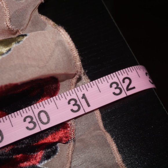 Revolve Superdown Adonia Rose Velvet Floral Mini Dress - Picture 12 of 12